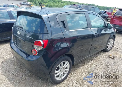 2013 Chevrolet Sonic Lt Auto z USA, uszkodzony, nr VIN 1G1JC6SH5D4175739